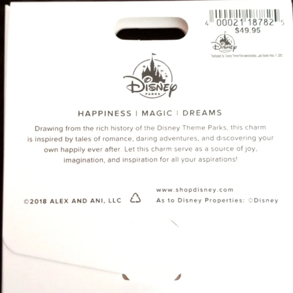 ALEX AND ANI/DISNEY PINK PASSHOLDER BRACELET - Picture 4 of 5